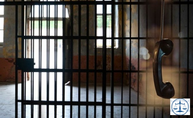 Tutuklu eşleri telefonla görüştürmeyen devlete 10 bin lira ceza