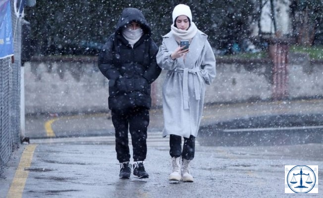 İstanbul için 18.00'den itibaren şiddetli kar uyarısı!